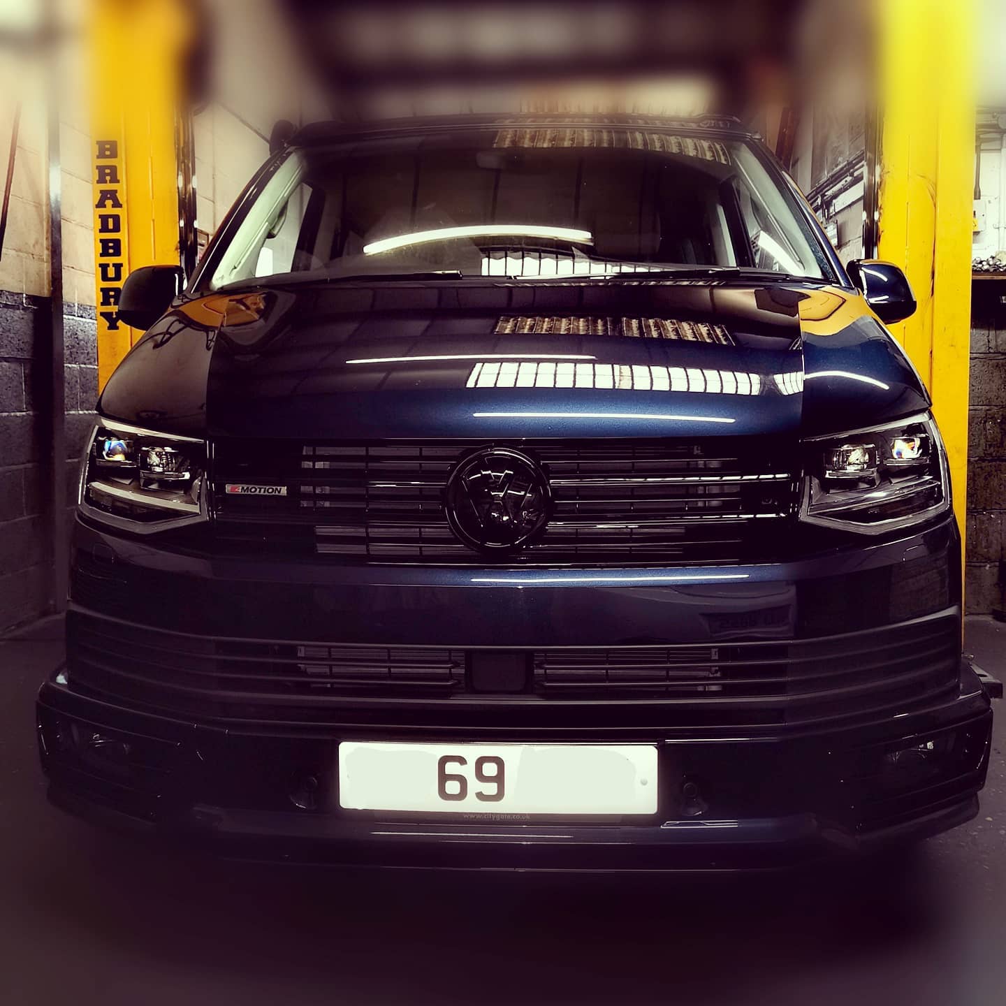 VW Transporter van service at MRD Automotive